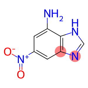 1H-Benzimidazol-4-amine,6-nitro-(9CI)