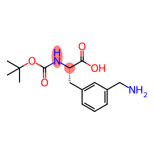 (S)-3-(3-(氨基甲基)苯基)-2-((叔-丁氧羰基)氨基)丙酸