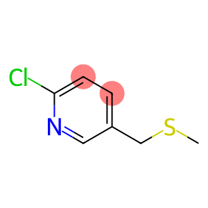 2-氯-5-[(甲基硫烷基)甲基]吡啶