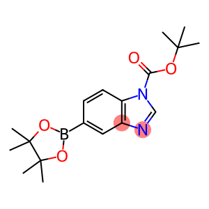 tert-Butyl 5-(4,4,5,5-tetramethyl-1,3,2-dioxaborolan-2-yl)-1H-benzo[d]imidazole-1-carboxylate