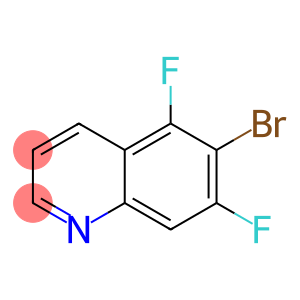 Quinoline, 6-bromo-5,7-difluoro-