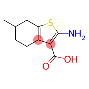 2-aMino-4,5,6,7-tetrahydro-6-Methylbenzo[b]thiophene-3-carboxylic acid
