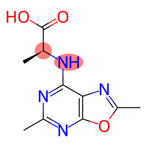 L-Alanine, N-(2,5-dimethyloxazolo[5,4-d]pyrimidin-7-yl)-