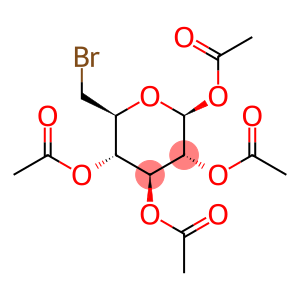 b-D-Glucopyranose,6-bromo-6-deoxy-, tetraacetate (9CI)