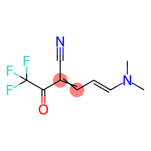 2,4-Pentadienenitrile, 5-(dimethylamino)-2-(2,2,2-trifluoroacetyl)-, (4E)-