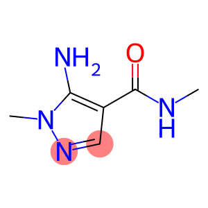 5-amino-N,1-dimethyl-1H-pyrazole-4-carboxamide(SALTDATA: FREE)