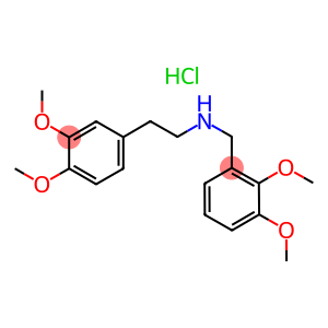 2-(3,4-dimethoxyphenyl)-N-[(2,3-dimethoxyphenyl)methyl]ethanamine hydrochloride