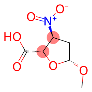 beta-D-erythro-Pentofuranosiduronic acid, methyl 2,3-dideoxy-3-nitro- (9CI)