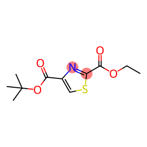 2,4-Thiazoledicarboxylic acid,4-(1,1-dimethylethyl) 2-ethyl ester