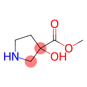 3-Pyrrolidinecarboxylic acid, 3-hydroxy-, methyl ester
