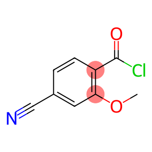 Benzoyl chloride, 4-cyano-2-methoxy- (9CI)