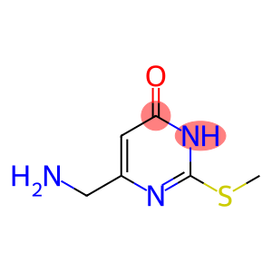 6-(Aminomethyl)-2-methylthio-1H-pyrimidin-4-one