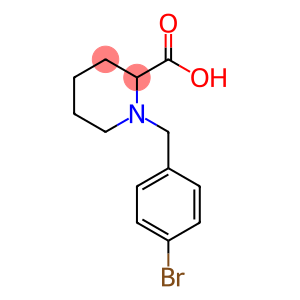 1-[(4-BROMOPHENYL)METHYL]-2-PIPERIDINECARBOXYLIC ACID