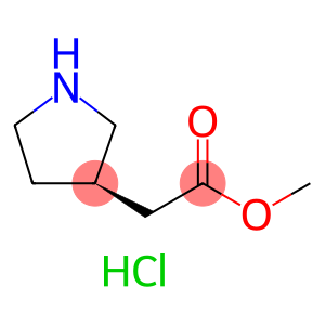 Methyl (R)-pyrrolidin-3-yl-acetate HCl