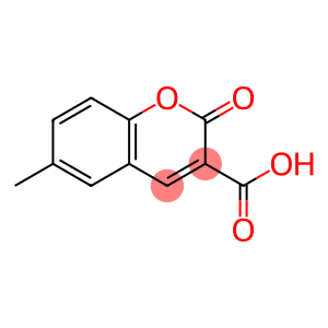 2-Oxo-6-methyl-2H-1-benzopyran-3-carboxylic acid