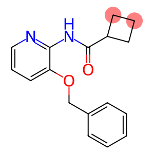 CYCLOBUTYL-N-(3-(PHENYLMETHOXY)(2-PYRIDYL))FORMAMIDE