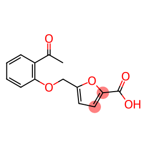 5-[(2-ethanoylphenoxy)methyl]furan-2-carboxylic acid
