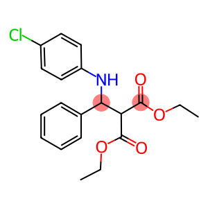 diethyl 2-[(4-chloroanilino)(phenyl)methyl]malonate