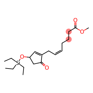 5-Heptenoic acid,7-[5-oxo-3-[(triethylsilyl)oxy]-1-cyclopenten-1-yl]-,methyl ester,(5Z)-