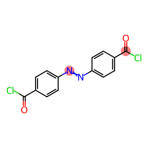 4-[(4-carbonochloridoylphenyl)diazenyl]benzoyl Chloride