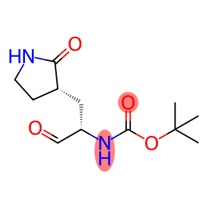 (S)-2-(Boc-amino)-3-[(S)-2-oxo-3-pyrrolidinyl]propanal