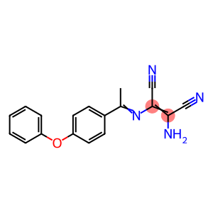 (2Z)-2-amino-3-[(E)-[1-(4-phenoxyphenyl)ethylidene]amino]but-2-enedinitrile