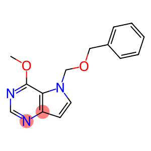4-Methoxy-5-[(phenylmethoxy)methyl]-5H-pyrrolo[3,2-d]pyrimidine