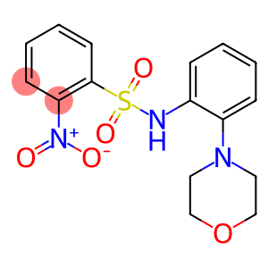 (2-MORPHOLIN-4-YLPHENYL)((2-NITROPHENYL)SULFONYL)AMINE