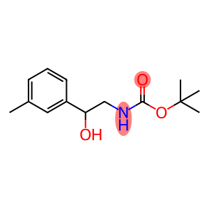 Carbamic acid, N-[2-hydroxy-2-(3-methylphenyl)ethyl]-, 1,1-dimethylethyl ester