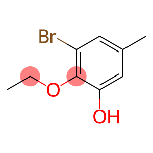 3-bromo-2-ethoxy-5-methylphenol