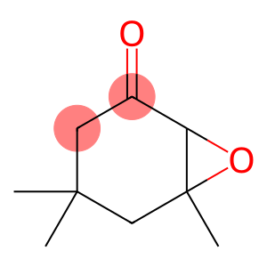 3,5,5-Trimethyl-2,3-epoxy-1-cyclohexanone2,3-Epoxy-3,5,5-trimethyl-1-cyclohexanone4,4,6-Trimethyl-7-oxabicyclo[4.1.0]heptan-2-one