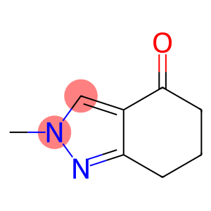 4H-Indazol-4-one, 2,5,6,7-tetrahydro-2-methyl-