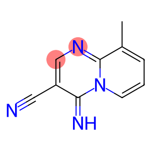 4H-Pyrido[1,2-a]pyrimidine-3-carbonitrile, 4-imino-9-methyl-