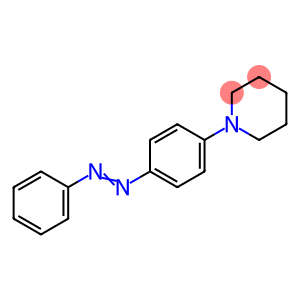 Piperidine, 1-[4-(2-phenyldiazenyl)phenyl]-