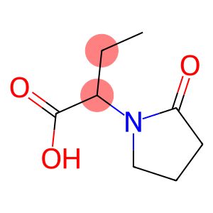 (2S)-2-(2-Oxopyrrolidin-1-yl)butanoic acidSynonyMs