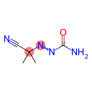 2-Carbamoylazo-2-methylpropanenitrile
