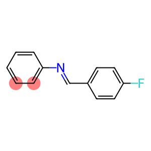 Benzenamine, N-[(4-fluorophenyl)methylene]-, (E)-