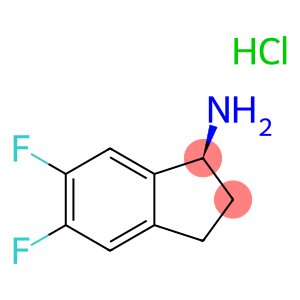 (S)-5,6-二氟-2,3-二氢-1H-茚-1-胺盐酸盐
