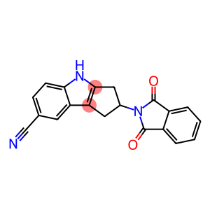 Cyclopent[b]indole-7-carbonitrile, 2-(1,3-dihydro-1,3-dioxo-2H-isoindol-2-yl)-1,2,3,4-tetrahydro-