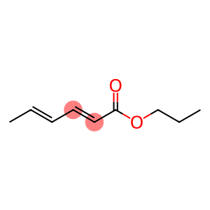 2,4-Hexadienoic acid, propyl ester, (2E,4E)-