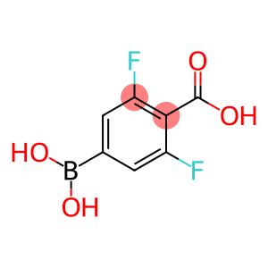 Benzoic acid, 4-borono-2,6-difluoro-