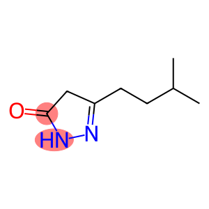 5-(3-Methylbutyl)-2,4-dihydro-3H-pyrazol-3-one