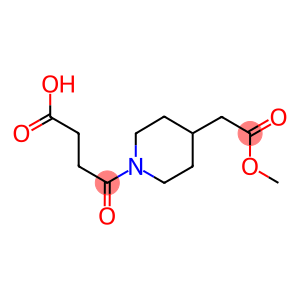4-[4-(2-methoxy-2-oxoethyl)piperidin-1-yl]-4-oxobutanoic acid