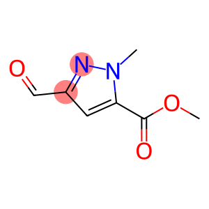 1H-Pyrazole-5-carboxylic acid, 3-formyl-1-methyl-, methyl ester