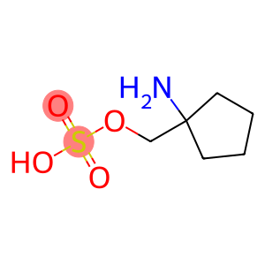 Cyclopentanemethanol, 1-amino-, hydrogen sulfate (ester) (8CI)