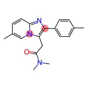 N,N-DIMETHYL-2-(6-METHYL-2-P-TOLYL-IMIDAZO[1,2-A]PYRIDIN-3-YL)-ACETAMIDE