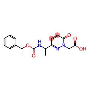 [6-(1-Aminoethyl)-2H-pyridazin-3-one]acetic acid, 6-CBZ protected