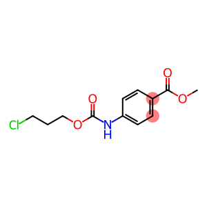 Benzoic acid,4-[[(3-chloropropoxy)carbonyl]amino]-,methyl ester