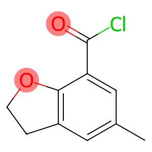 7-Benzofurancarbonylchloride,2,3-dihydro-5-methyl-(6CI,9CI)