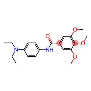 N-[4-(diethylamino)phenyl]-3,4,5-trimethoxybenzamide